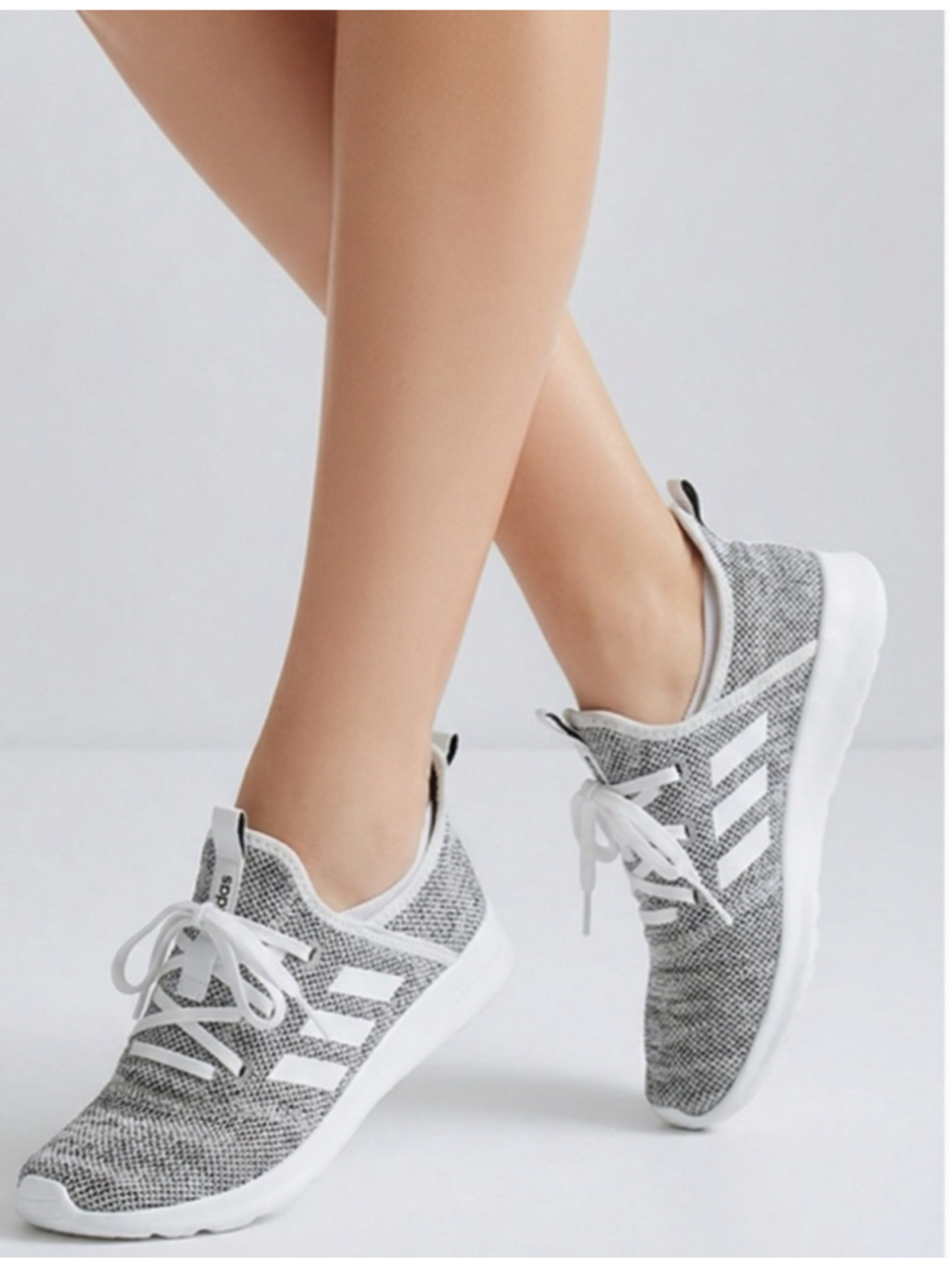 ADIDAS Cloudfoam Pure 'Cloud White' sz 7.5 new condition